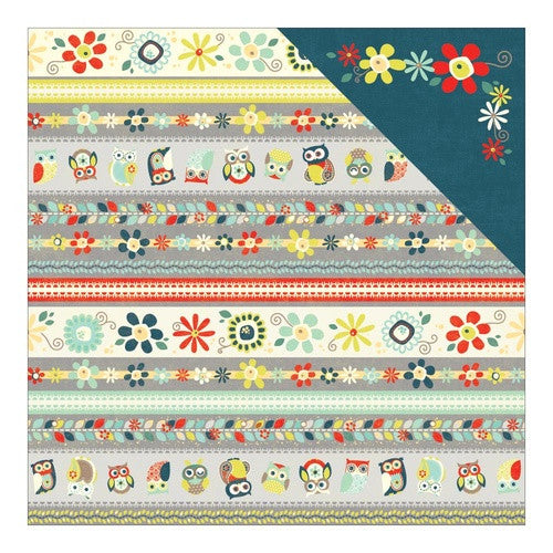 Owl Pals Tickertape - Nested Owl Mint