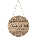 This Is Us - Round Hanger / Wall Decor