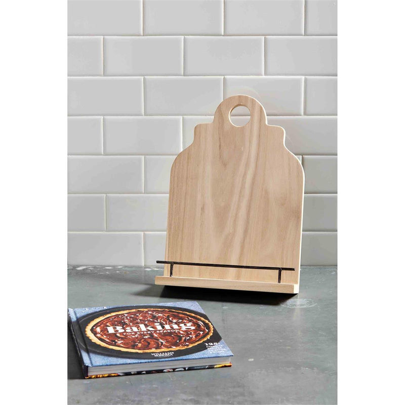 Paulownia Cookbook Holder