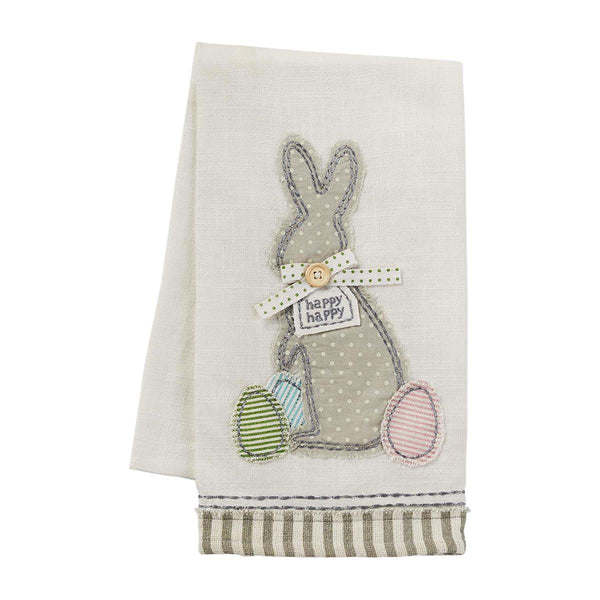 Rabbit  Applique Towel