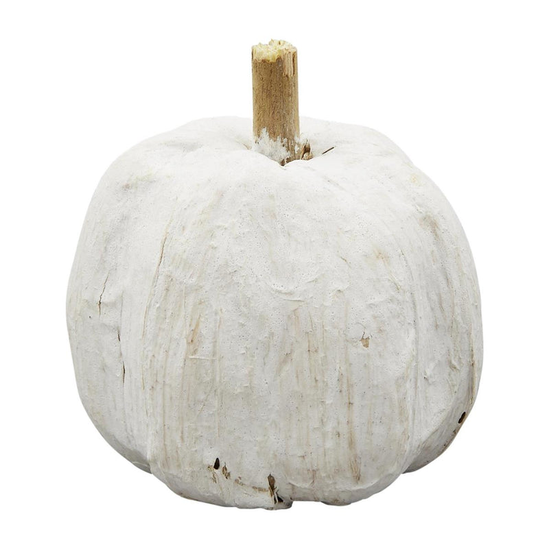 White Faux Mini Pumpkin