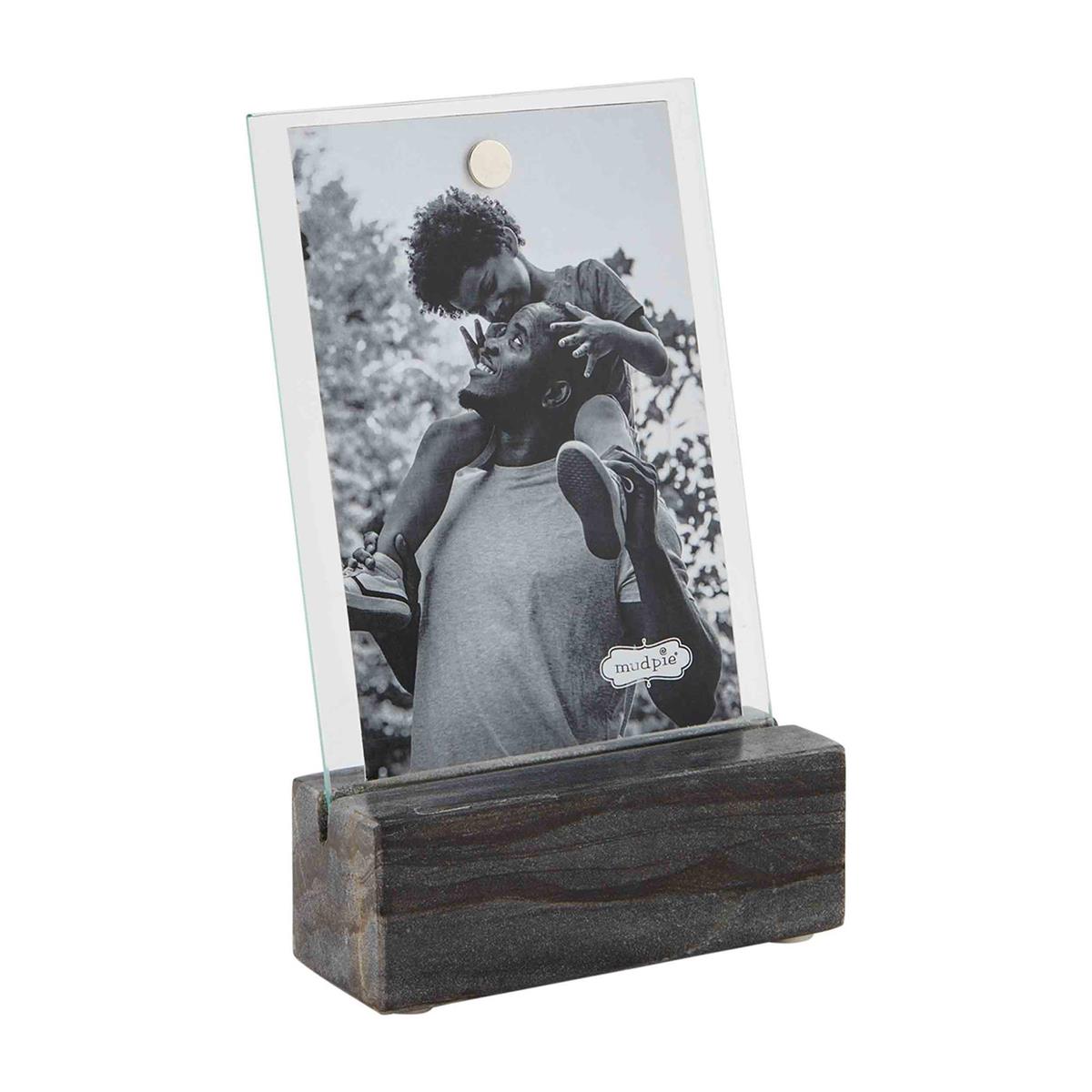 Gray Marble Stand Frame – Scraps