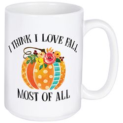 Mug - I Think I Love Fall Most of All
