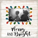 Merry and Bright Frame