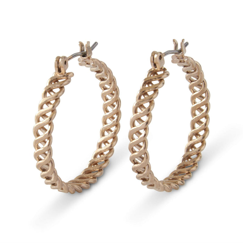 Classic Hoop Earrings - Gold