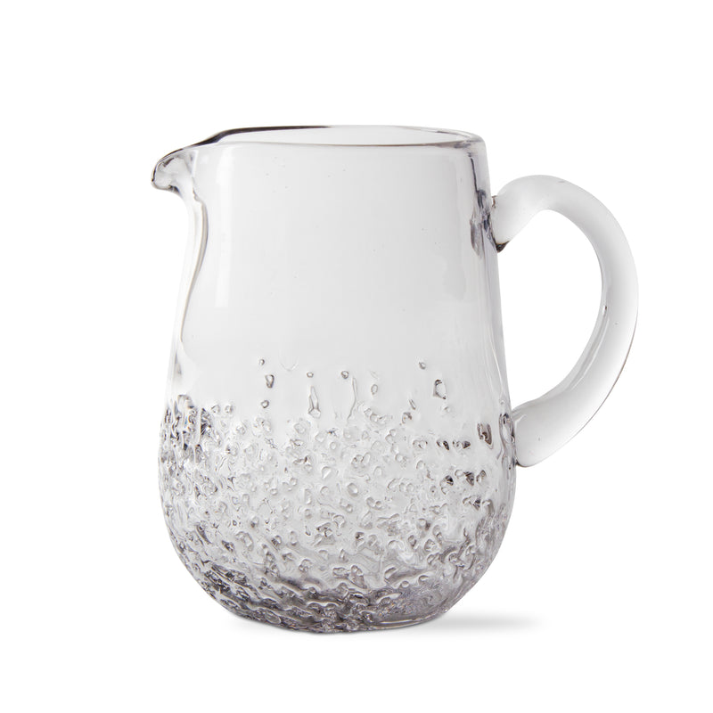 Mouth Blown Ice Pitcher