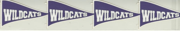 Wildcat - KSU - Pennant Layered Die Cut