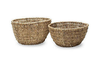 Seagrass Round Basket - Set 2