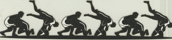 Wrestling Layered Die Cut