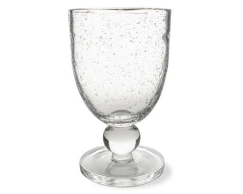 Bubble Glass Goblet