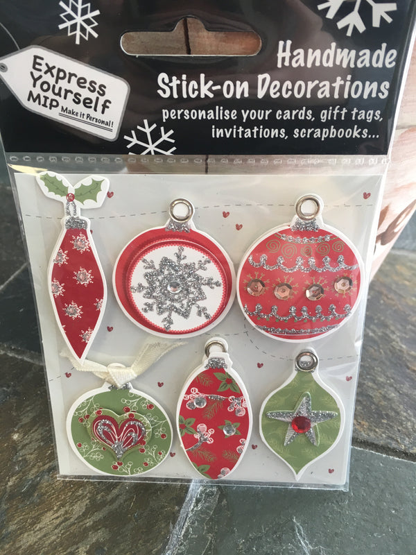 Christmas Ornament Stickers