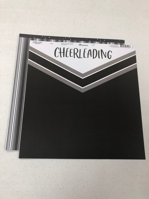 Cheer - 12 x 12 Scrapbook Paper