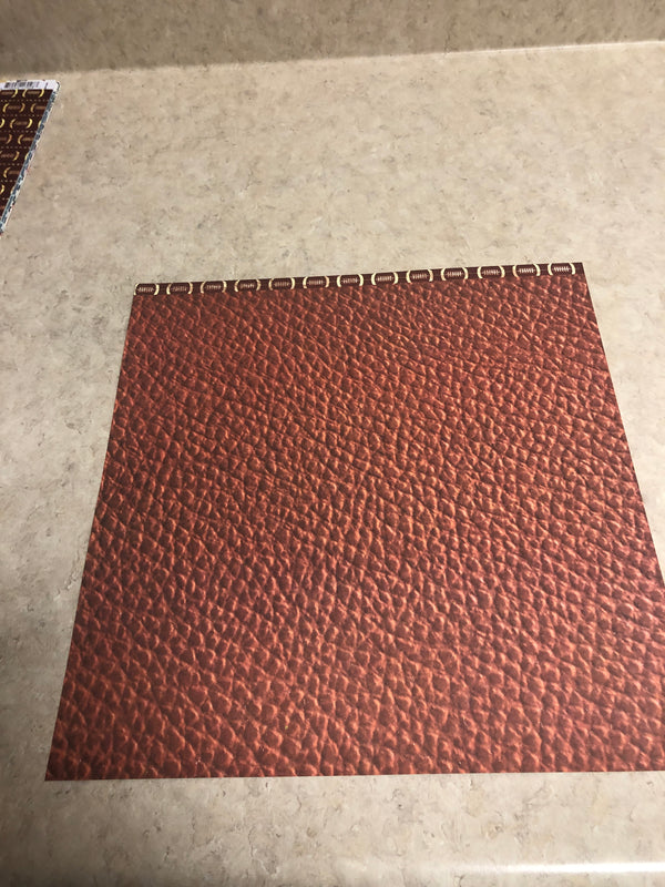 Pigskin - Game Day - 12 x12 Scrapbook Paper
