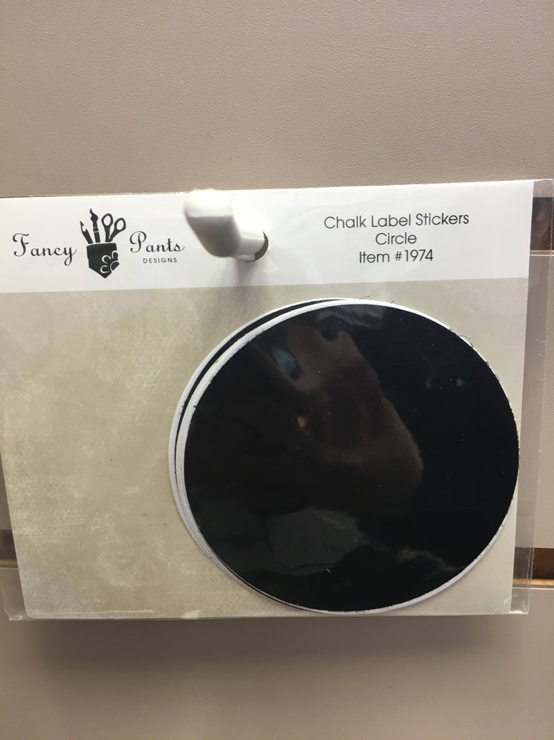 Fancy Pants - Chalk Label Stickers - Circle