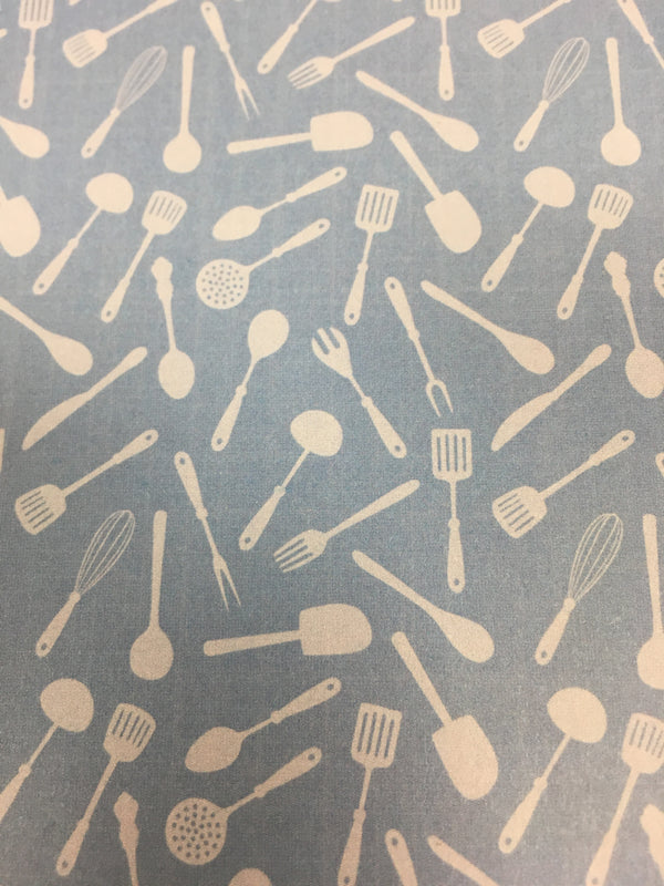 Kiss The Cook - Whats Cooking - 12 x 12 Scrapbook Paper