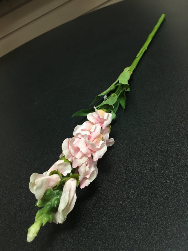 Pink Stock Flower Stem - 20.5inch