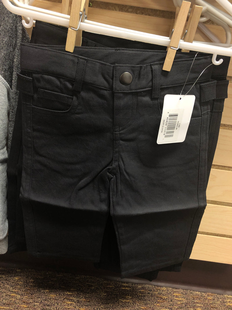 Black Pants - 0-6month, 6-12 month, 12-18 month