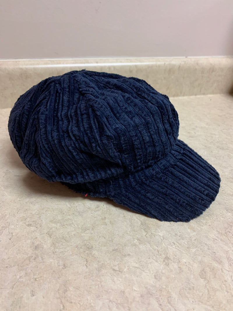 Blue Corduroy Slouch Hat