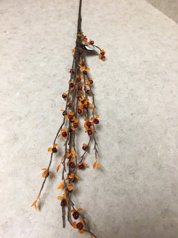 Bittersweet Stem - Dark Orange