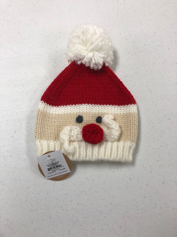 Santa Knit Hat - 0 - 6 Month