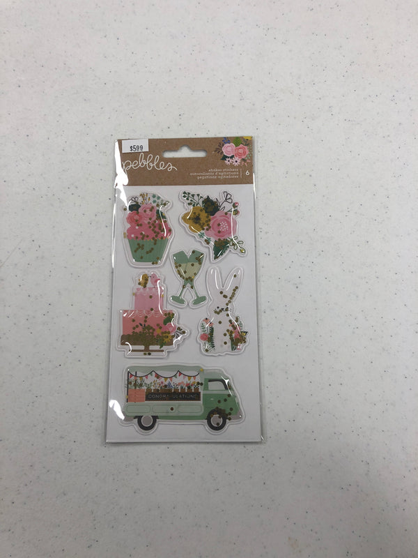 Shaker Stickers - Lovely Moments