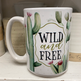 Wild and Free Boxed Mug - 14oz