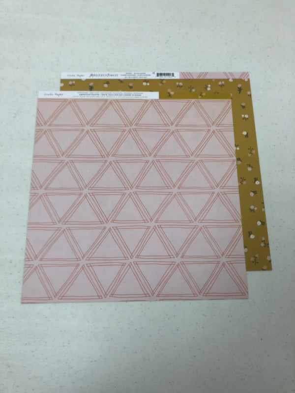 Wildflower - Magical Forest - 12 x 12 Scrapbook Paper