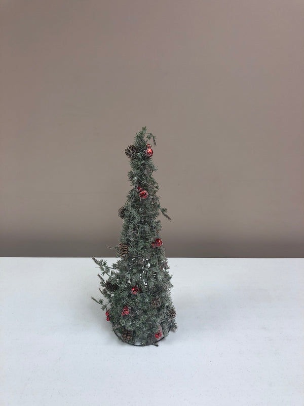 Christmas Tree with Pinecones
