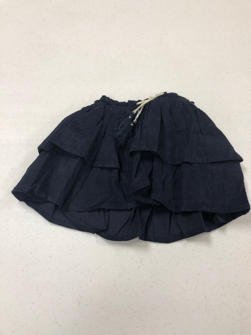 Corduroy Blue Skirt - 4T - 5T