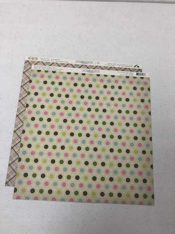 Cottontail Six  - 12 x 12 Paper