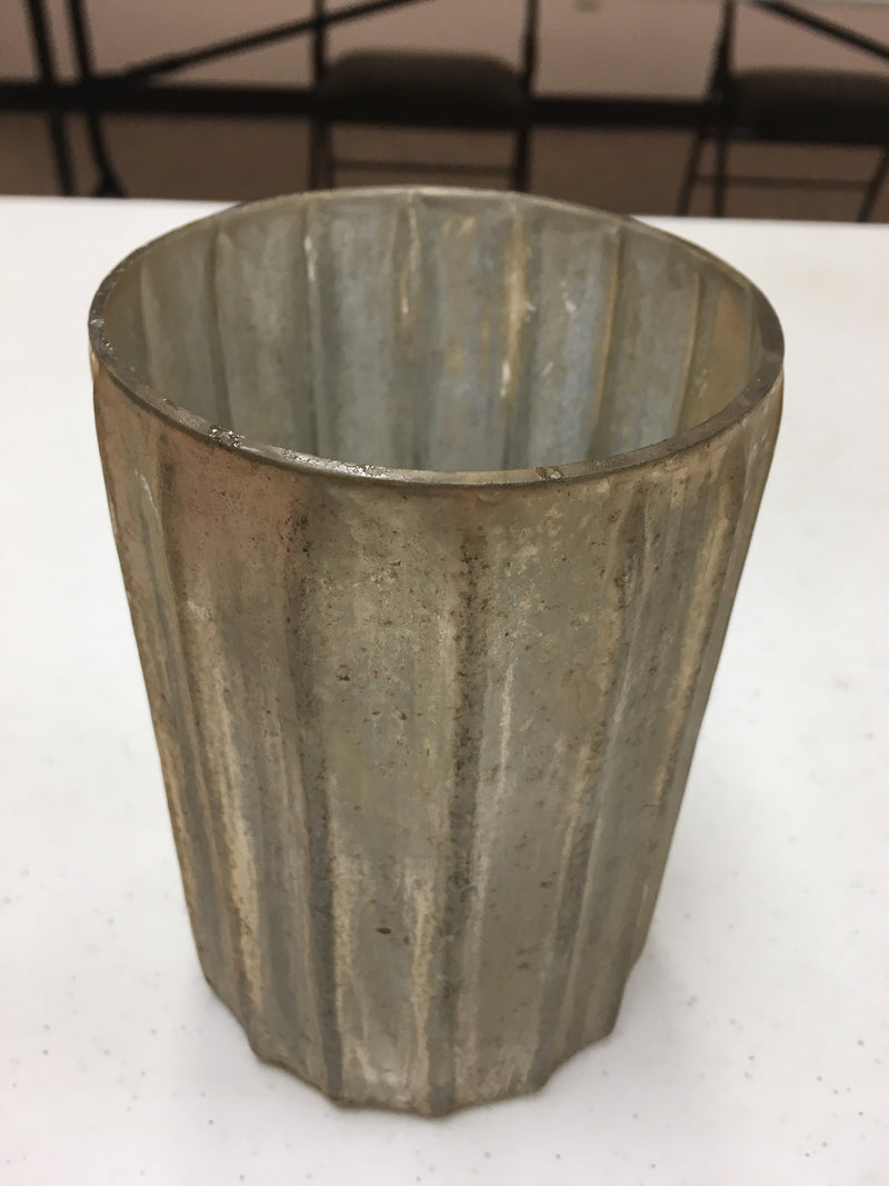 Camel Mercury Glass Container - Small - 6inch