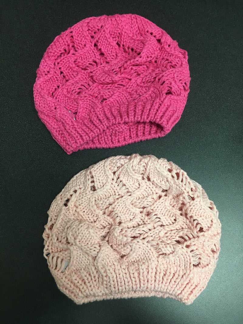 Assorted Hats- Pink and Fuchsia