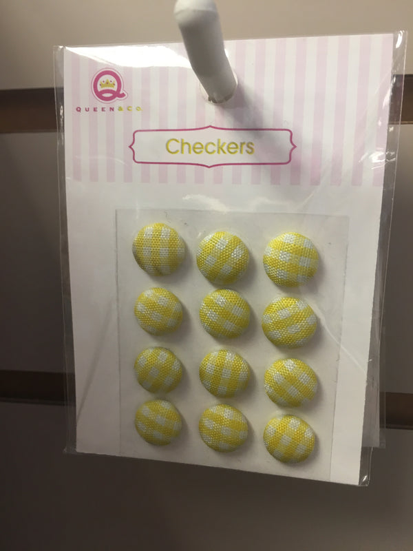 yellow Checkers -Queen &Co