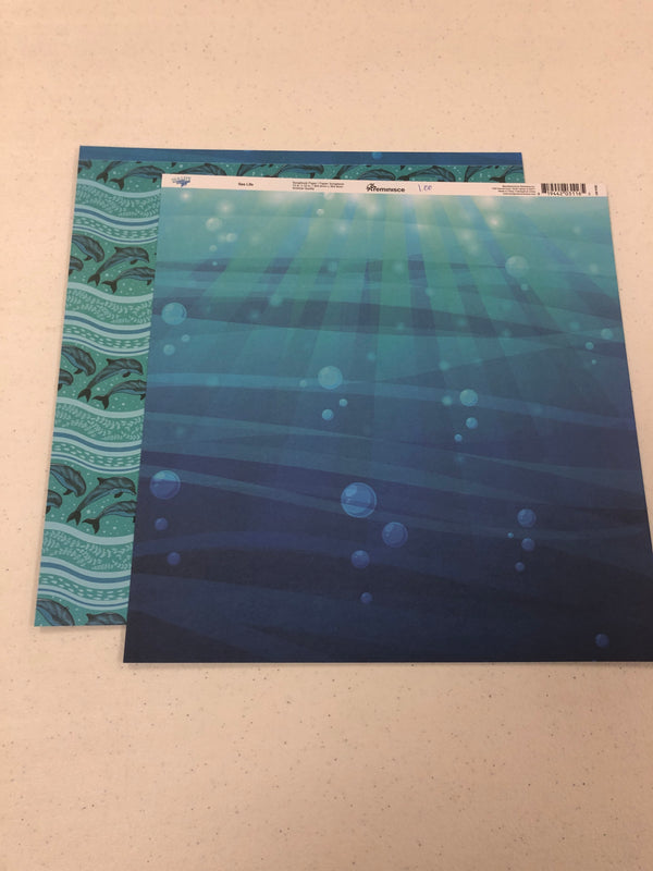 Sea Life - 12 x 12 Paper