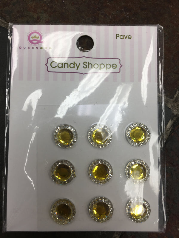 Queen & Co. - Candy Shoppe - Yellow Pave Stones