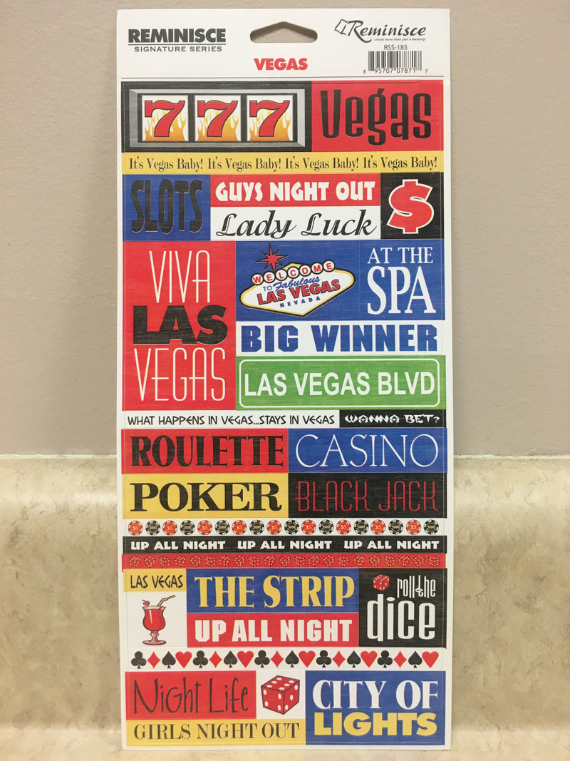Vegas Stickers