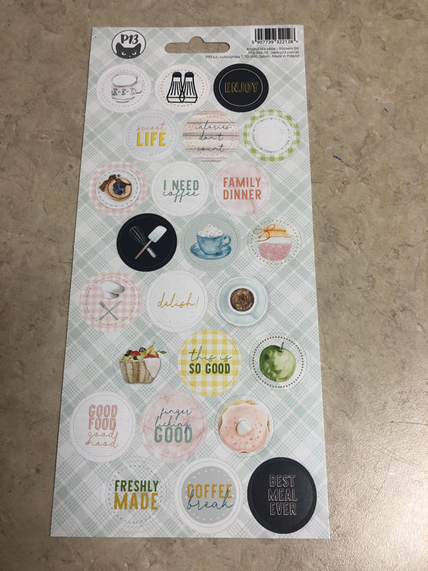 Around The Table Stickers