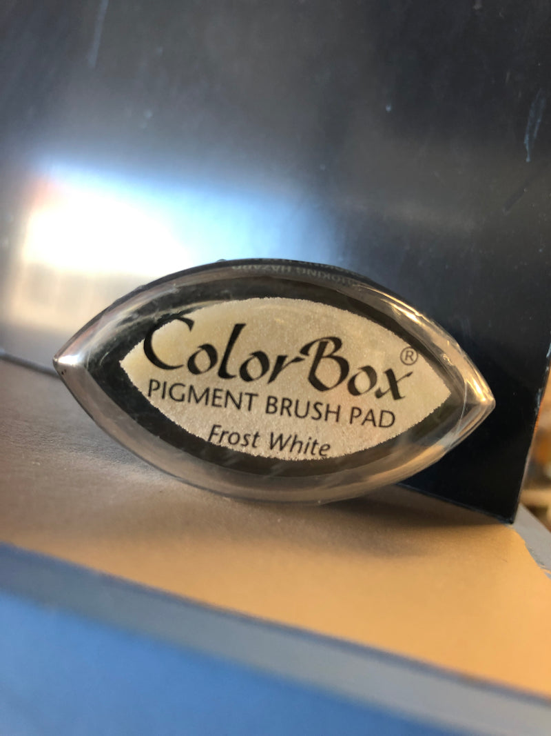 Color Box Pigment Brush Pad - Frost White