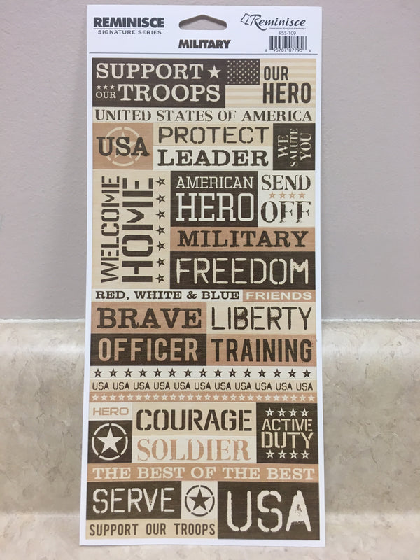Military Stickers