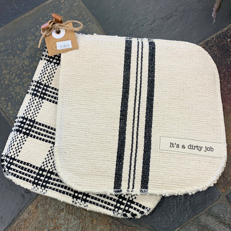 Dirty Job Pot Holder Set