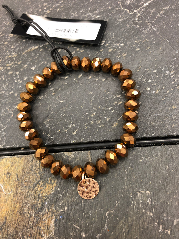 Chocolate Brown Stretch Bracelet