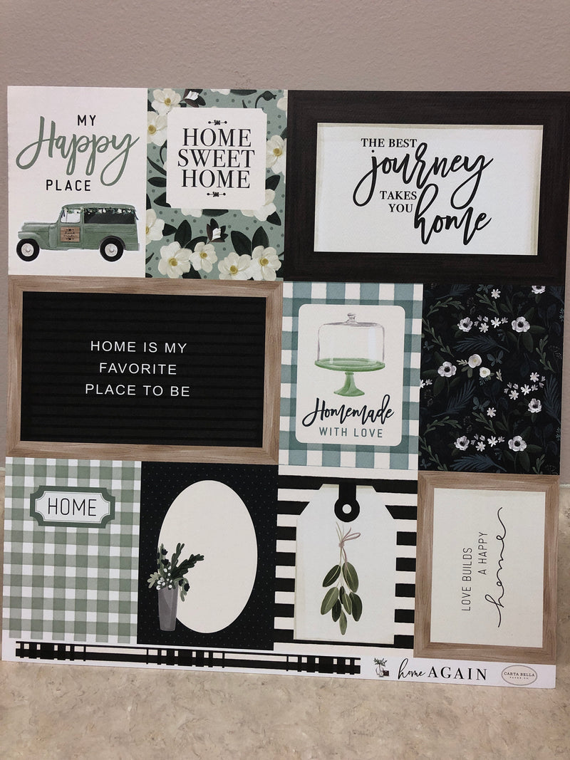 Journaling Cards - Home Again - Carta Bella