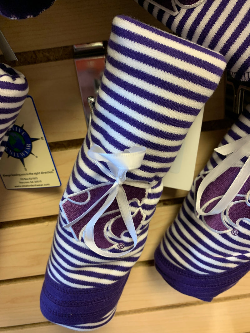 K-State Striped Blanket
