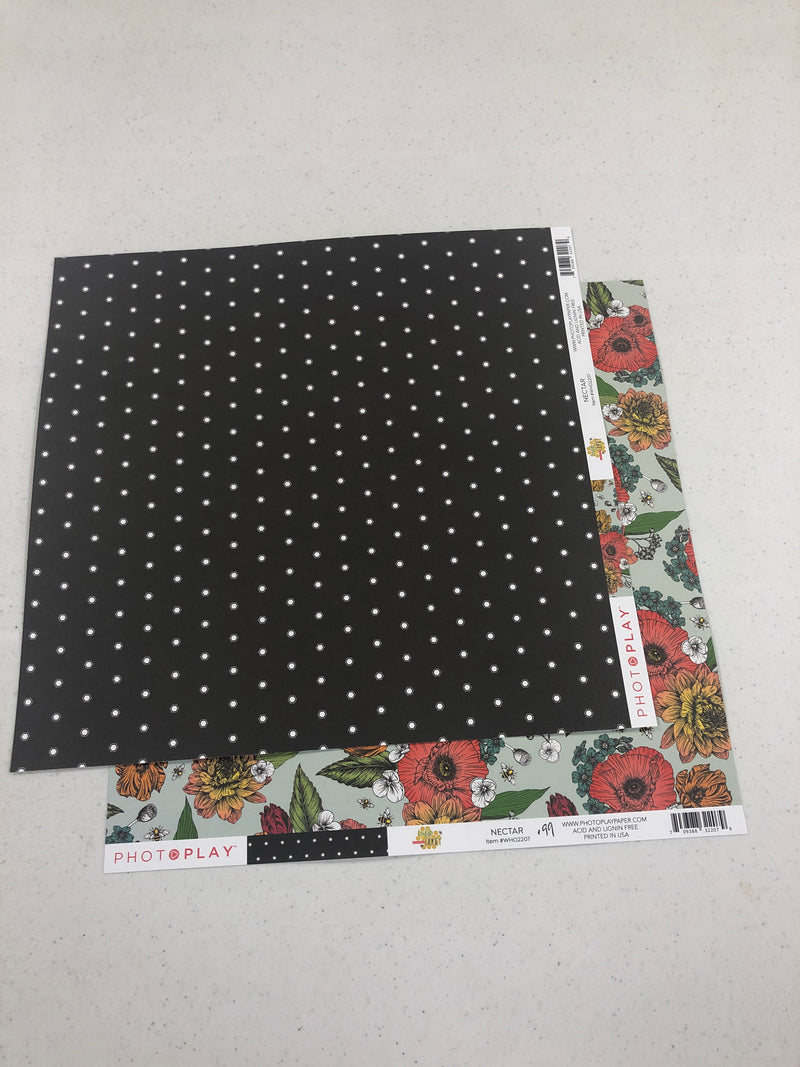 Nectar - Wild Honey - 12 x 12 Scrapbook Paper