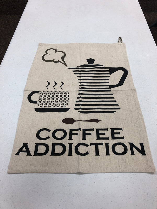 Coffee Addiction Kitchen Towel