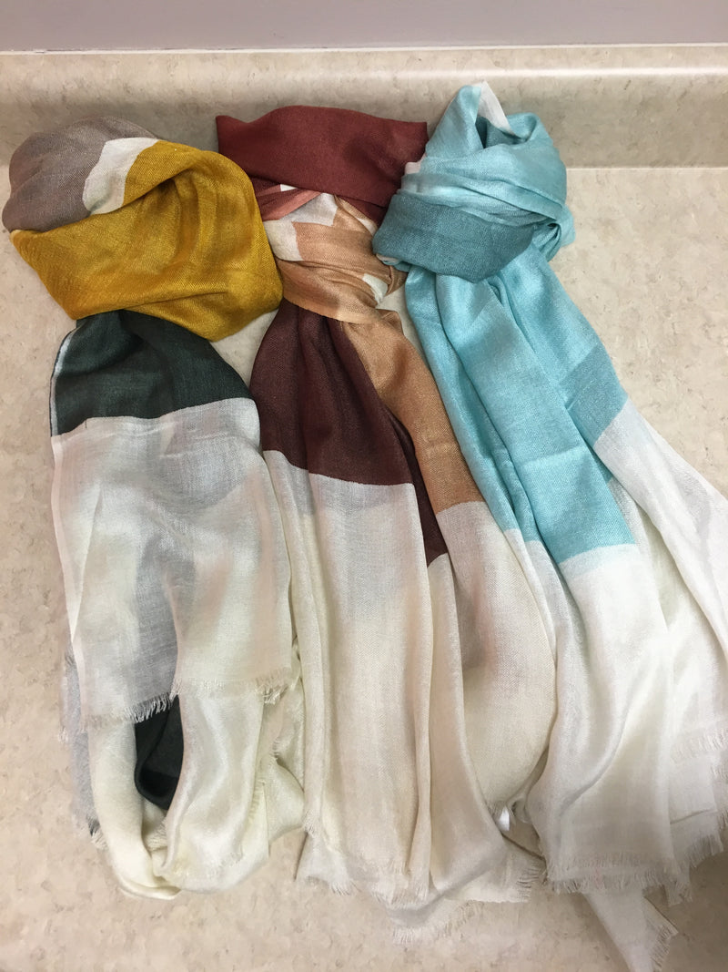 Striped Scarves - Assorted Colors
