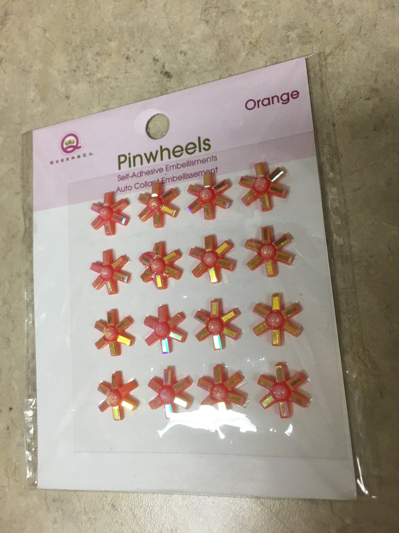 Pinwheels - Orange