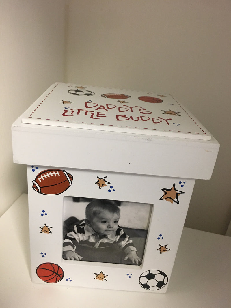 Daddy's Little Buddy Box With 2x2 Frame