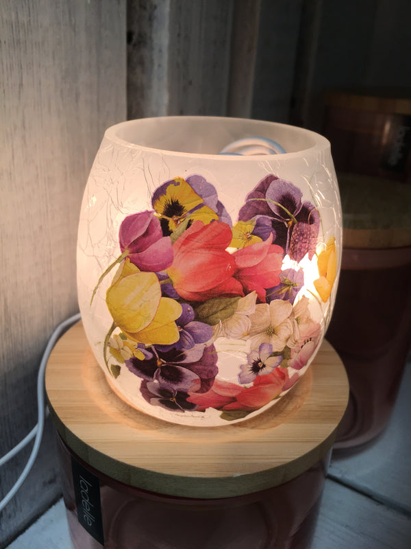 Floral Bouquet Pre Lit Votive