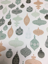 Flannlette paper - mint wishes collection